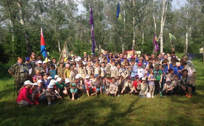"The call of the prairie" to the celebrating of the 100th anniversaryof  cubscouts in the world