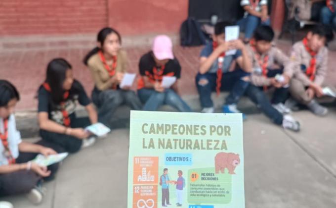 Afiche Campeones por la Naturaleza