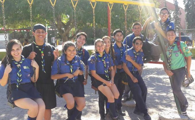 Limpiando el parque