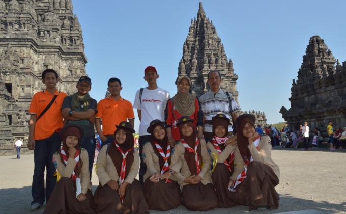 Obeservasi Pramuka di Candi Prambanan Jogja 