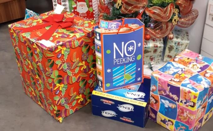 Christmas party for disabled youth