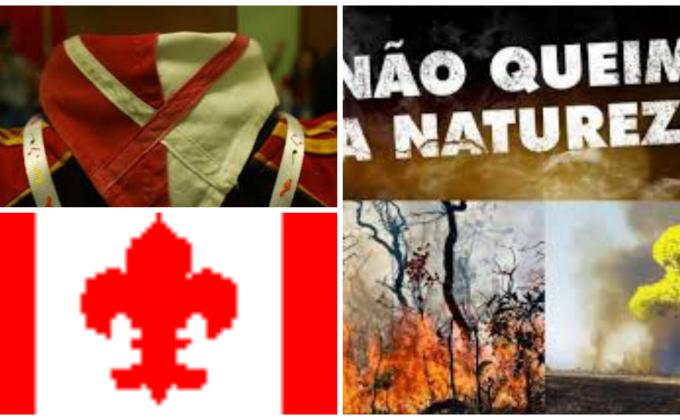 Escoteiros do 12ºGE/PI contra a Seca