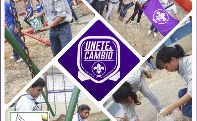 ÚNETE AL CAMBIO - LIMPIEMOS UN PARQUE