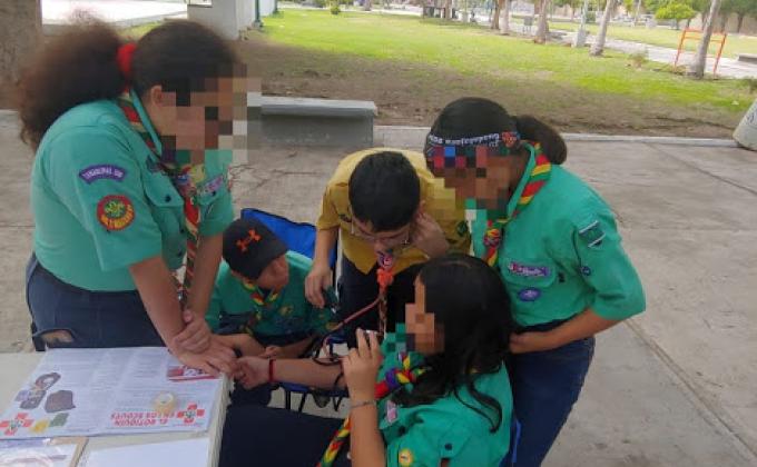 TALLER SALUD SCOUT, SIRVIENDO A LA COMUNIDAD