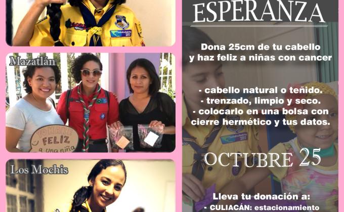 Dona tu cabello, dona ESPERANZA - DOS