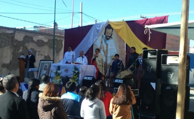 Ayuda en la Celebración de Ramos Parroquia Jesus Obrero