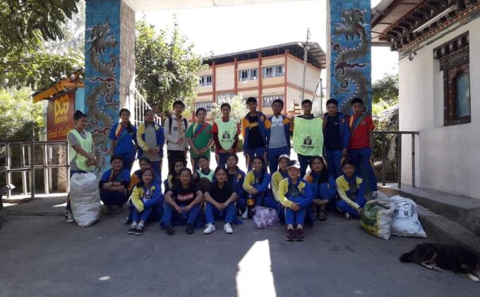 Cleaning campaign to achieve SDGs