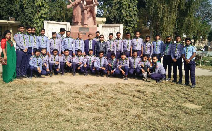 মহান বিজয় দিবস -এ কুচকাওয়াজ এ অংশগ্রহণ -২০১৯