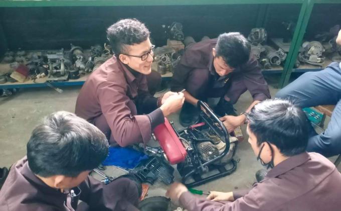 repairing of generator