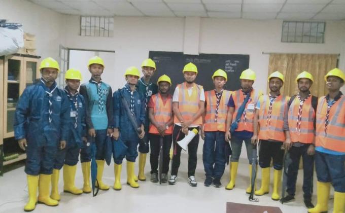 Cyclone Mora Rescue Team