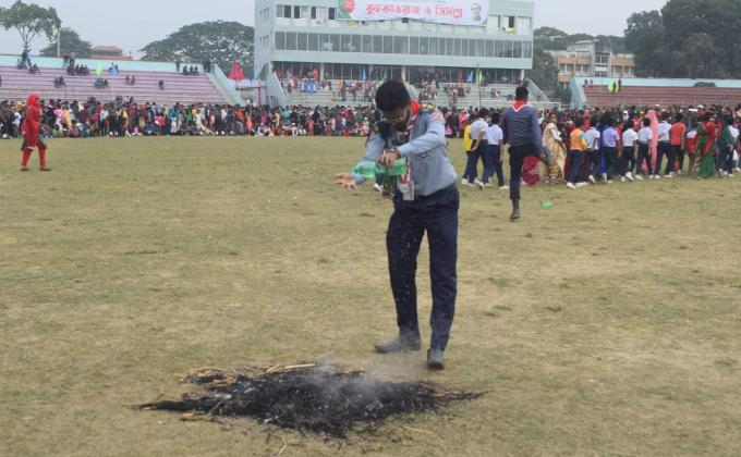 ১৬ ডিসেম্বর মহান বিজয় দিবস ২০১৯ মাগুরা জেলা রোভার। 