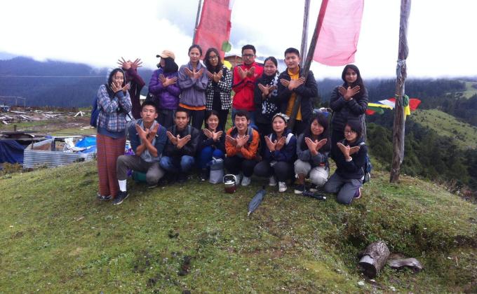 Peace in Bhutan.