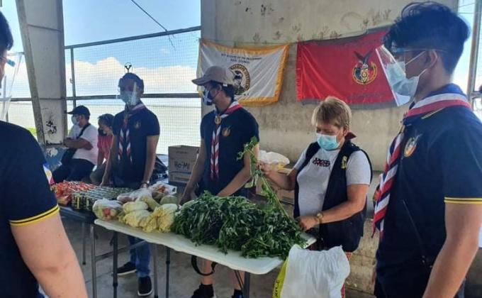 NESAPh Jose Protacio Rizal Chapter No. 2 and Dimasalang Outfit No. 01 Community Pantry Week 3