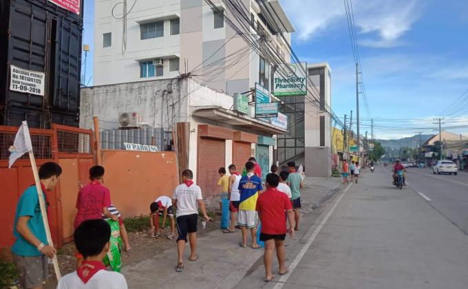 Community clean up drive