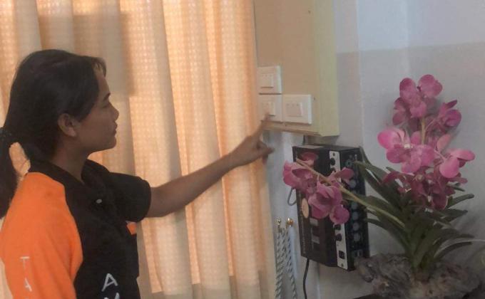 ช่วยปิดไฟและพัดลม