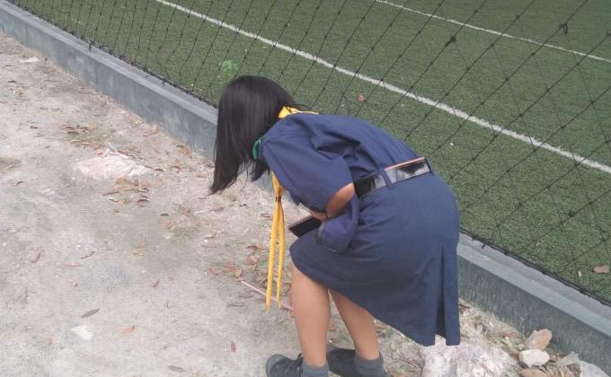 เก็บขยะ