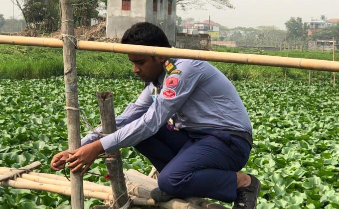 ২০২০ এর বন্যায় সাকু মেরামত 