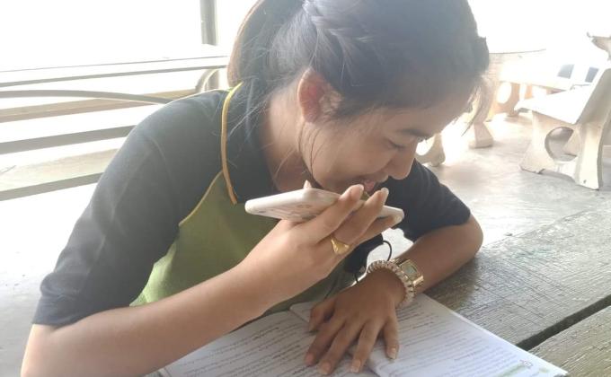 กิจกรรมอ่านหนังสือให้คนพิการทางสายตา