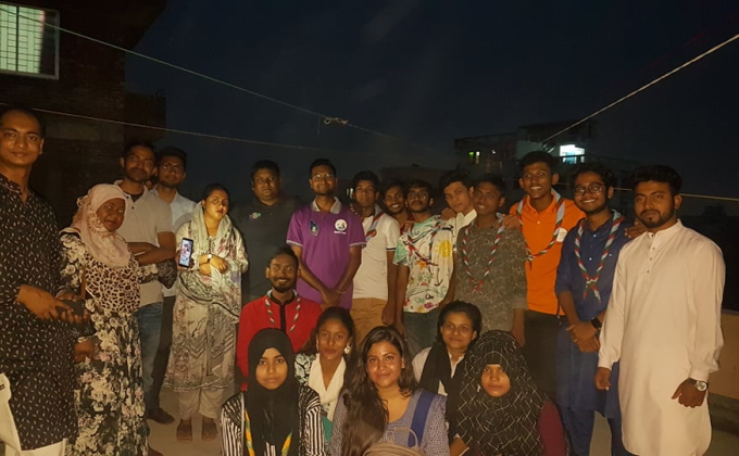 ক্রু মিটিং এবং নতুন ক্রু কাউন্সিল গঠন; পিপল'স ওপেন রোভার স্কাউট গ্রুপ।