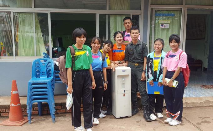 ทำความสะอาดให้โรงเรียน