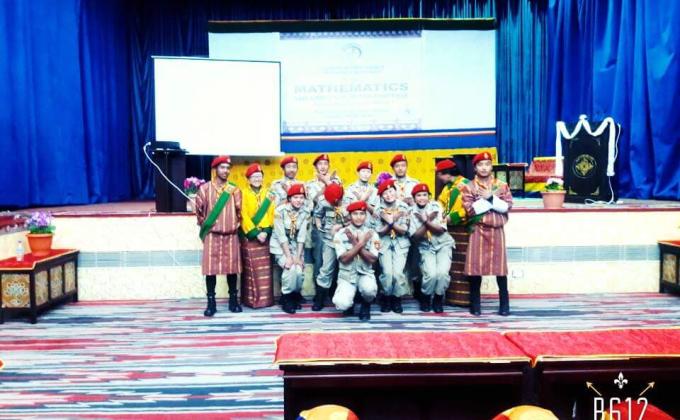 Scout touched to mathematics 