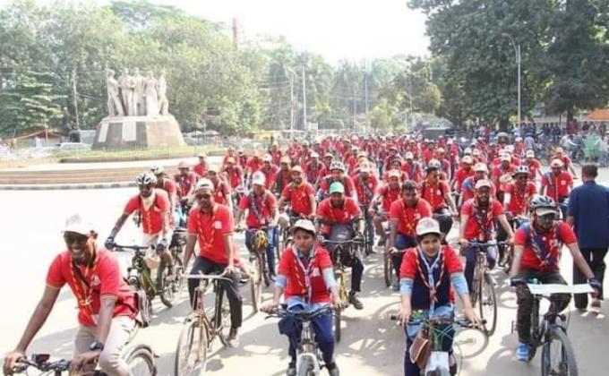 শতবর্ষ সাইকেল র‍্যালি