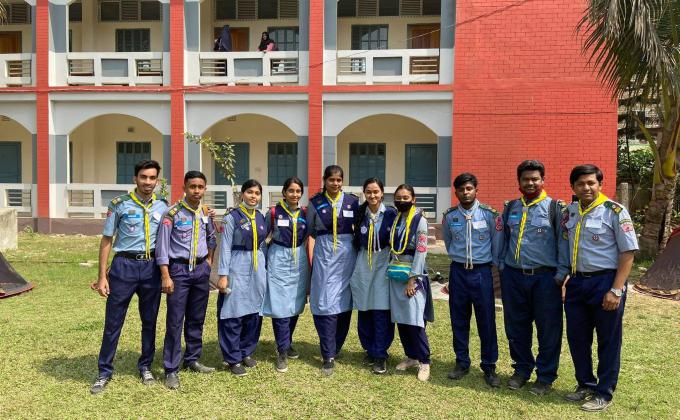 ২৬ তম ব্রাহ্মণবাড়িয়া জেলা রোভার মেট কোর্স  ১ম দিন