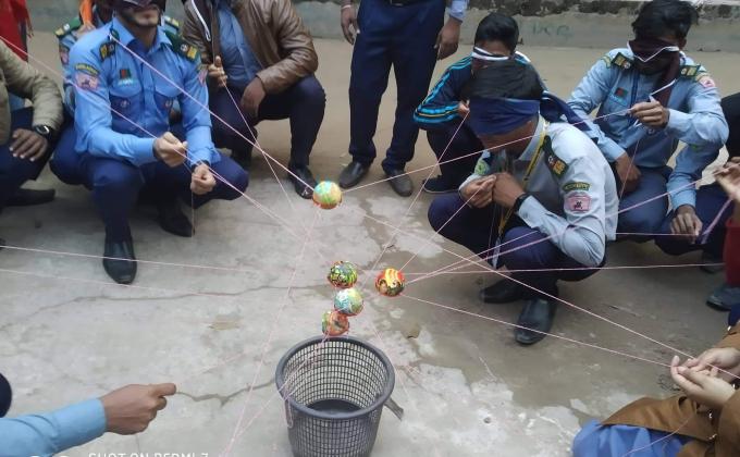 Play networking Game at MoP local coordinator course   