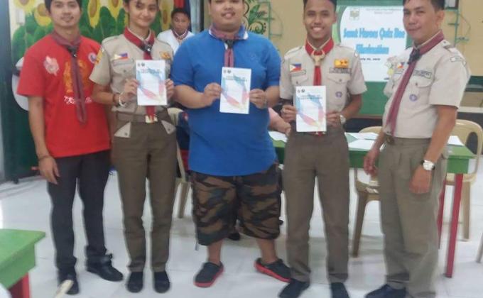 BV1012 participated in Scout Heroes Quiz Bee @Manuel L. Quezon Elementary School