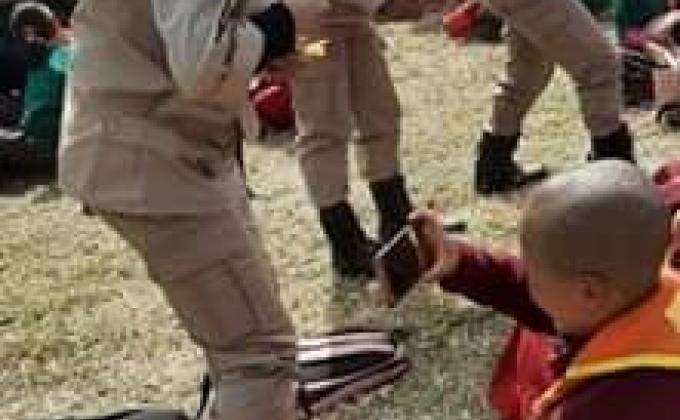 Refreshments and lunch serving by the Rovers