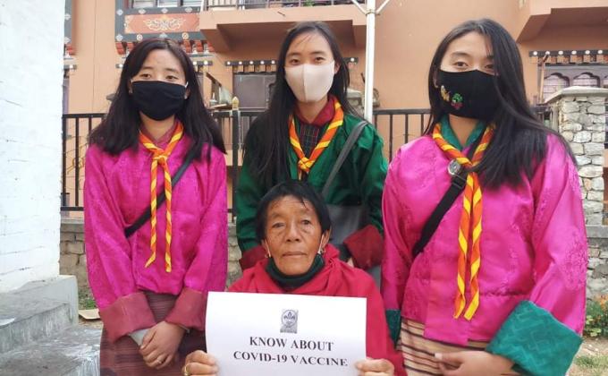 Advocacy for covid  vaccine registration