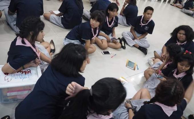 กิจกรรมเข้าค่ายเขียวเหลืองสัมพันธ์