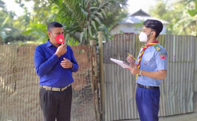 "প্লাস্টিক টাইড টার্নার চেলেঞ্জ ব্যাজ"-পারম্ভারিক পর্যায়,ধাপ-০১>সমাজ সেবা।