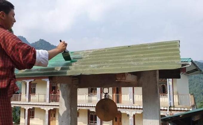 Painting School Bells  House