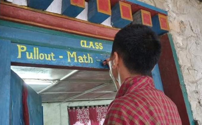 Modifying Clasroom Door.