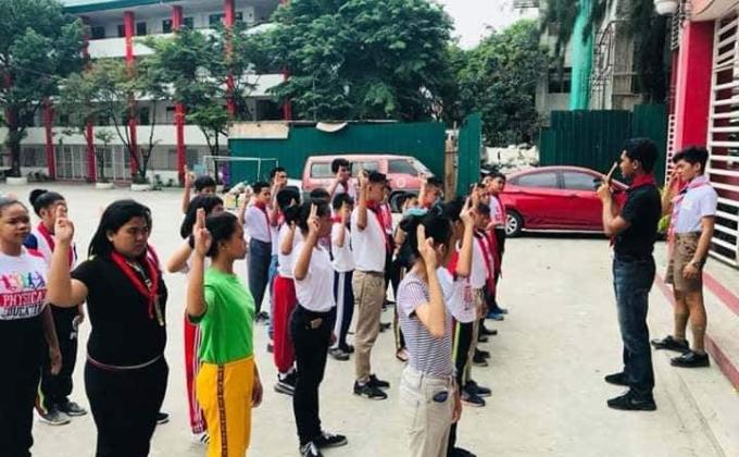 Outfit Meeting with Eagle Scouts