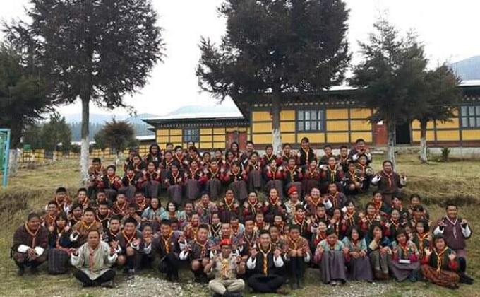 Spiritual Recreat camp for scouts. 