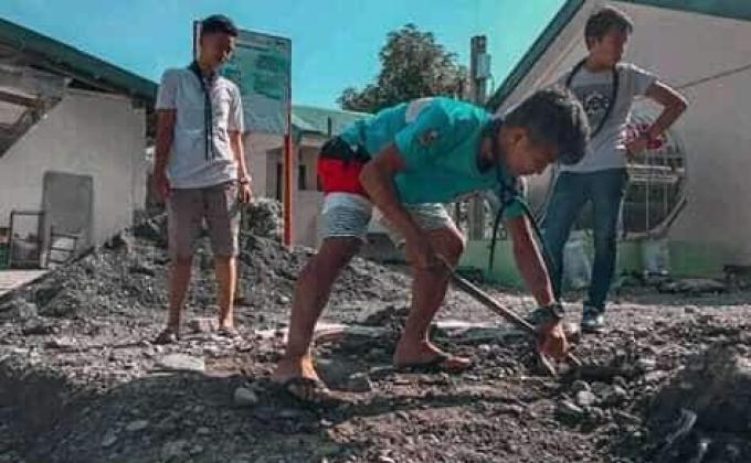 Brigada Eskwela 2019: Busaon Integrated School Circle 9