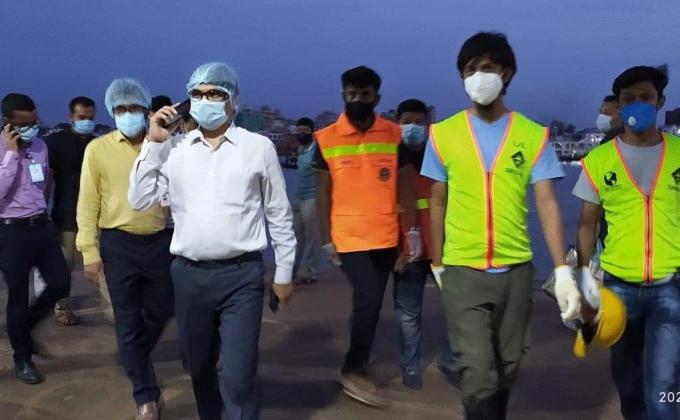 বুড়িগঙ্গায় লঞ্চ ডুবি