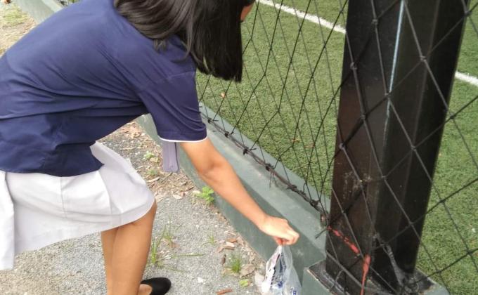 กิจกรรมเก็บขยะ