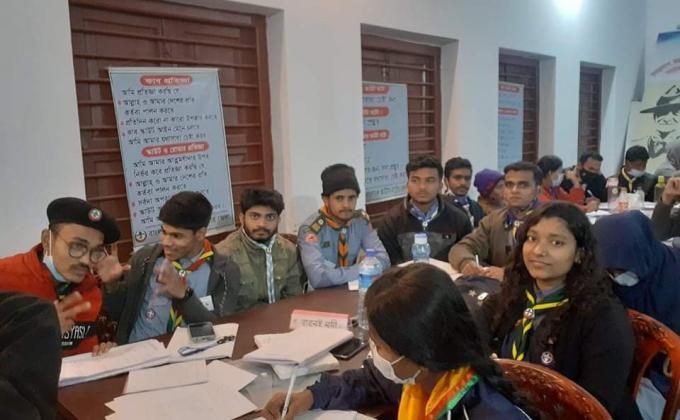 ৪র্থ নাটোর রোভার মেট কোর্স  (১ম দিন)