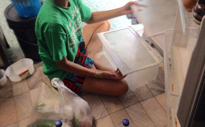 ล้างตู้เย็น