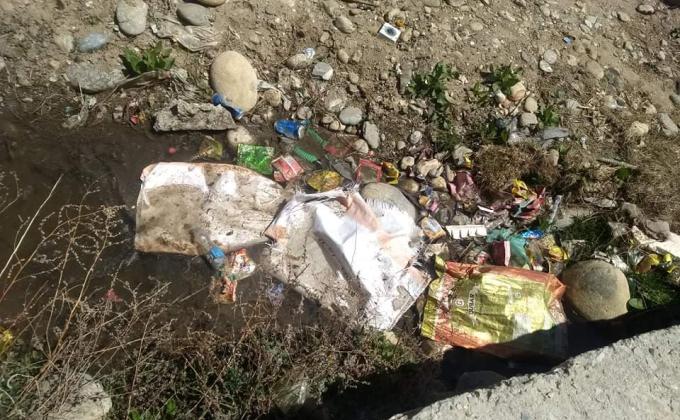 Development of scout garden And cleaning the environment. 