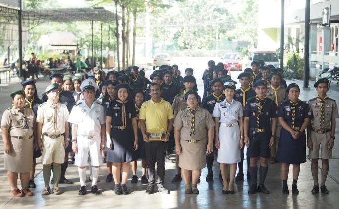 เข้าร่วมพิธีวันสมเด็จพระมหาธีรราชเจ้า