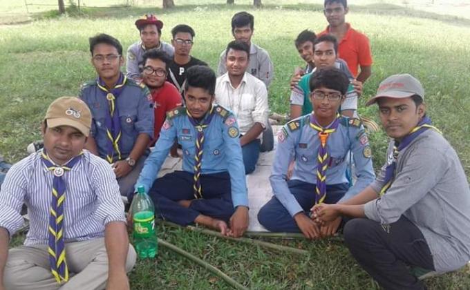 হাইকিং স্কাউটার রফিকুল ইসলাম ওপেন স্কাউট গ্রুপ