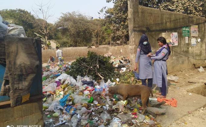 "প্লাষ্টিক টাইড টার্নার চ্যালেঞ্জ ব্যাজ''

