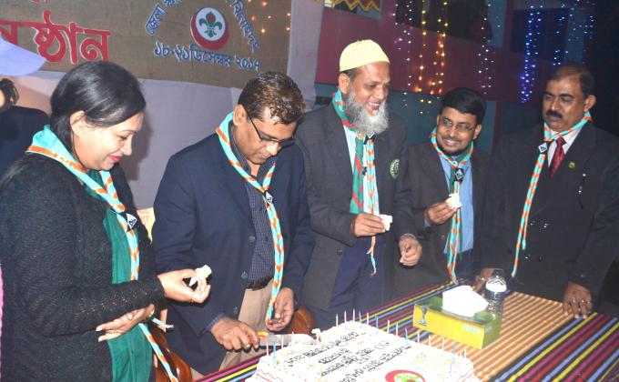 অগ্রণী মুক্ত স্কাউট গ্রুপ,ঝিনাইদহের ৩০ বছর পূর্তি উপলক্ষে তিনদিন ব্যাপী ফ্রেন্ডশীপ ক্যাম্প অনুষ্ঠিত 