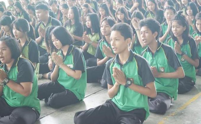 กิจกรรมหล่อเทียนพรรษา