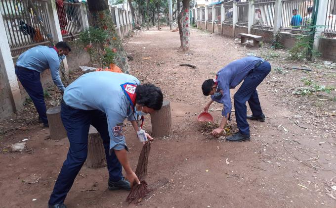 পরিস্কার পরিচ্ছন্নতা অভিযান 