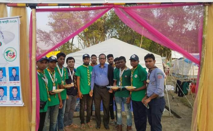 ১০ ম বাংলাদেশ ও ৩য় সানসো স্কাউট জাম্বুরি